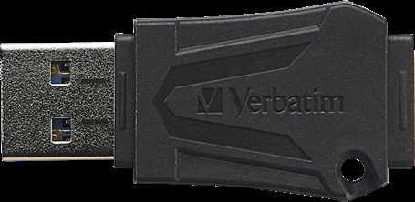 USB 2.0 atmintis Verbatim ToughMAX 32GB, juoda / V49331