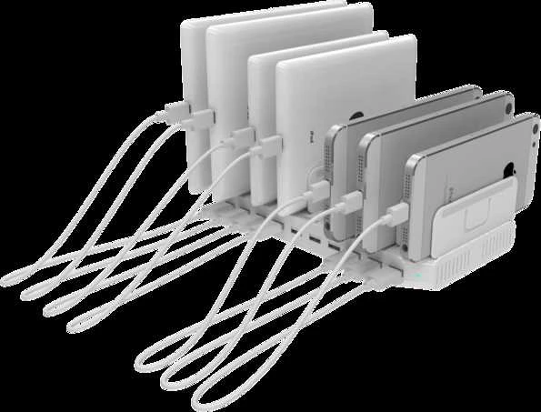 "UNITEK Y-2172 Unitek Docking Station 10x USB 2,4A, 96W Y-2172"