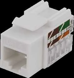 UTP Cat6 kabelių jungtis, neekranuota, 90 laipsnių, 22-26AWG DELTACO / MD-111