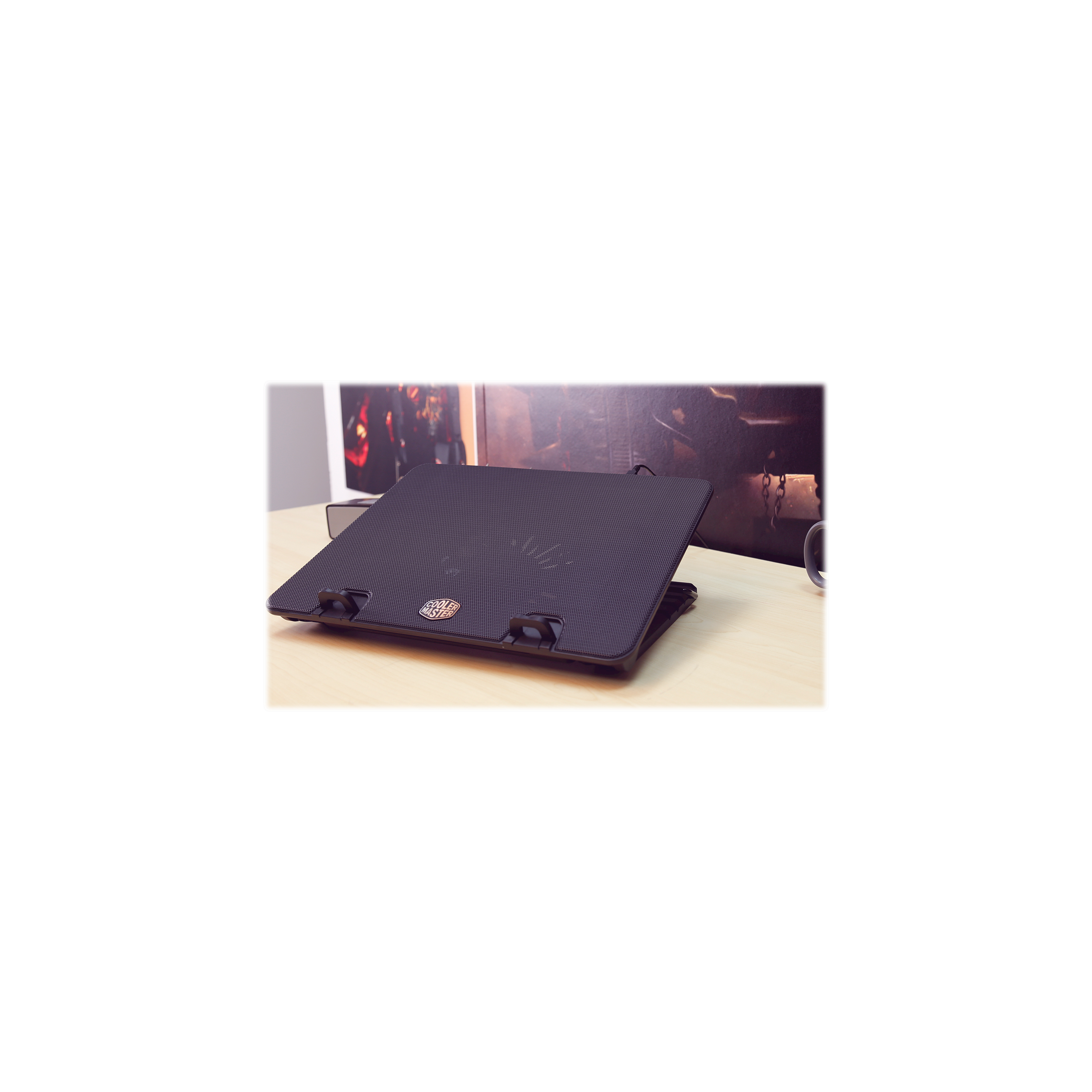 Aušinimo stovas po nešiojamuoju kompiuteriu Cooler Master Ergostand IV R9-NBS-E42K-GP (15,6 colio, 17,x colio, 1 ventiliatorius, taip)