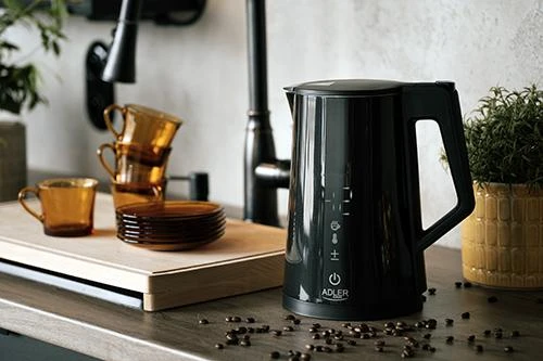 Adler | Virdulys | AD 1345b | Electric | 2200 W | 1.7 L | Nerūdijantis plienas | 360° rotational base | Juodas