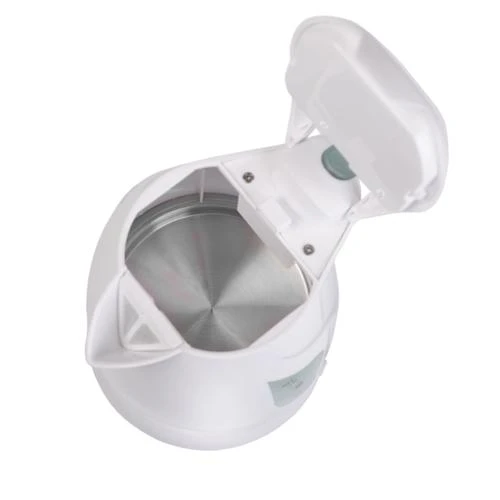 Adler AD 08 Standartinis virdulys, Plastikas, Baltas, 850 W, 1 L, 360° sukamasis pagrindas