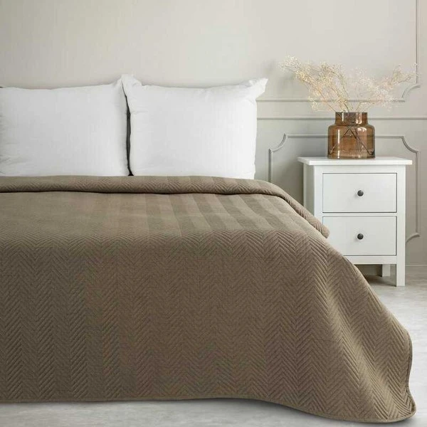Eurofirany CHON/LINAS/3/C.BEIGE 220X240 C.BEIGE Lovatiesė Lovatiesė