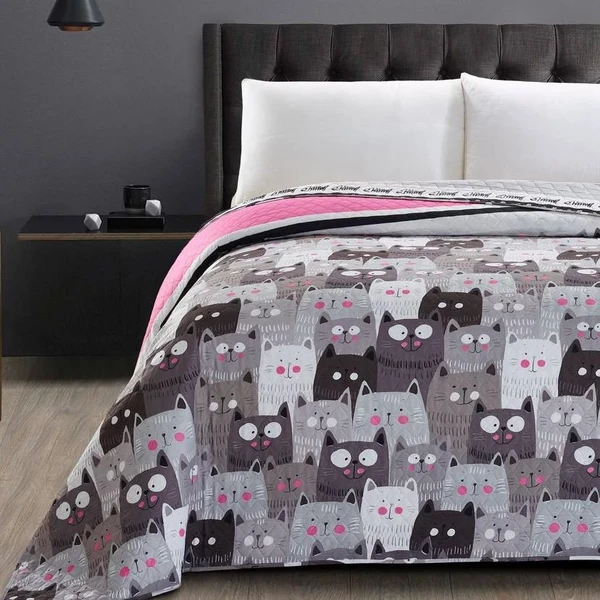 DecoKing Lovatiesė 220 × 240 cm, pilka