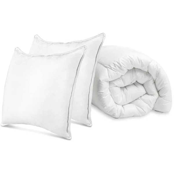 Patalynės komplektas Sleeptime Micro Touch visiems sezonams – antklodė + 2 pagalvės komplektas (240×200 cm + 2×60×70 cm)