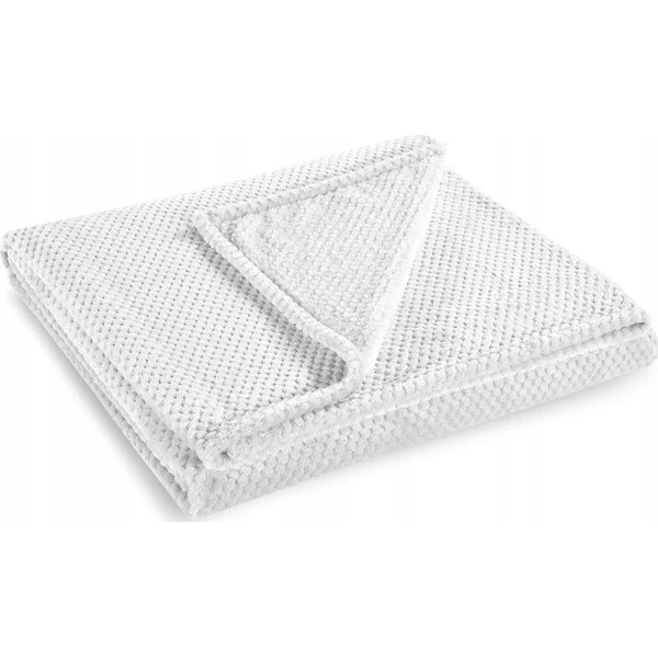 Pledas DecoKing Henry, baltas, 240 cm x 220 cm