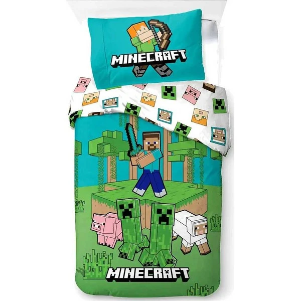 Brandmacminecraft Patalynė - Suaugusiųjų dydis 140 x 200 cm - Minecraft Jungle Explore (1029465)
