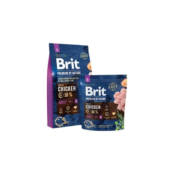 BRIT PREMIUM Dog by Nature Adult S 8kg