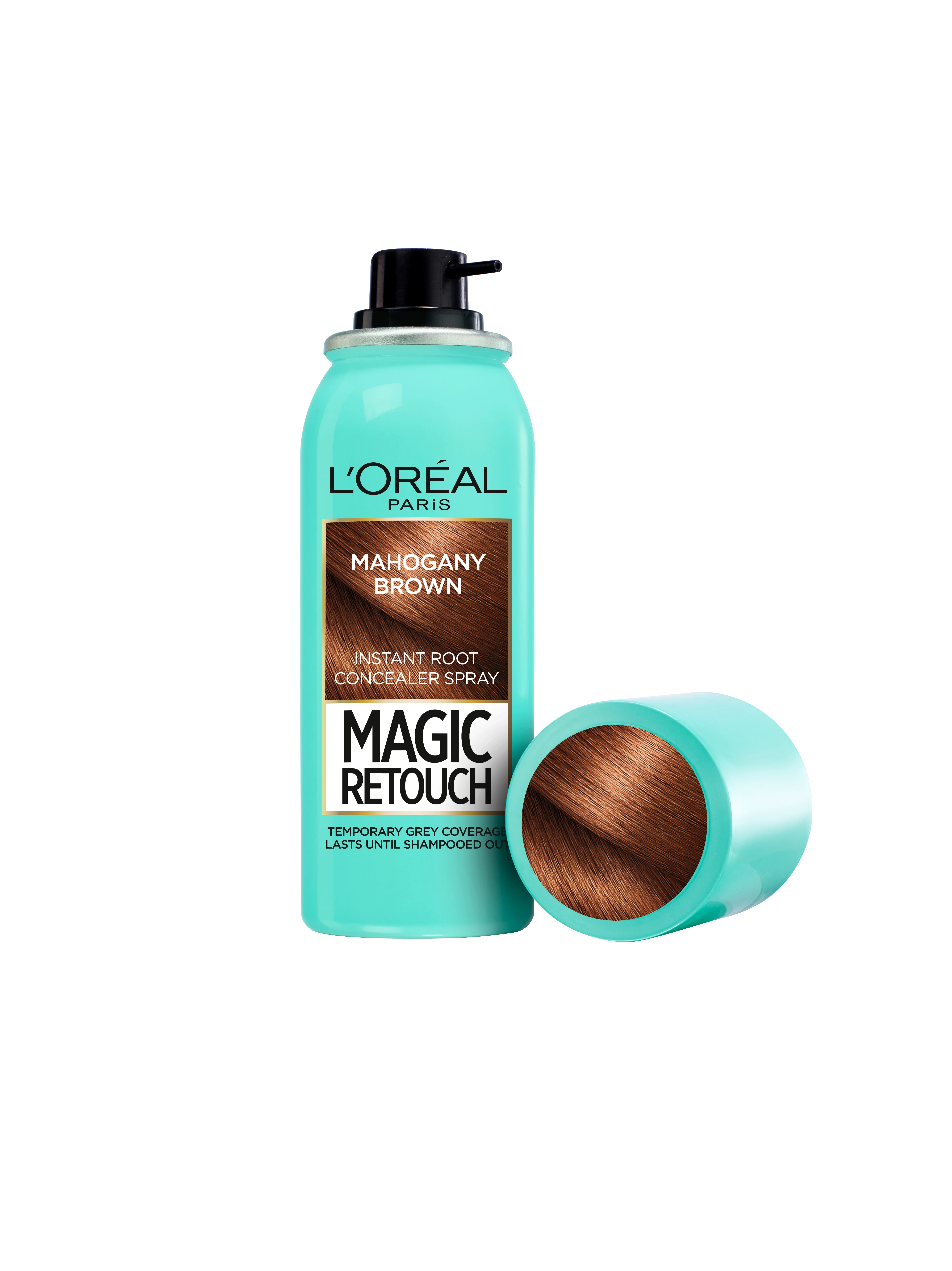 L'Oreal Magic Retouch rudas purškiklis su dangteliu