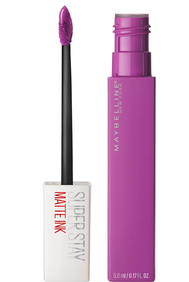 Maybelline New York  Superstay Matte Ink Skysti matiniai lūpų dažai, 5 ml, spalva - 35 Creator aprašymas - Prekės nuotrauka