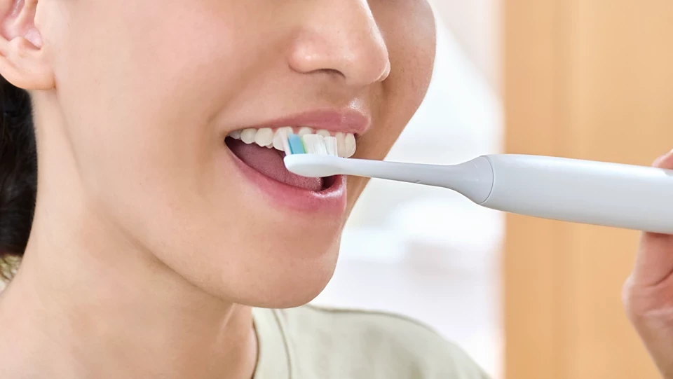 Philips Sonicare antgalis valymo metu