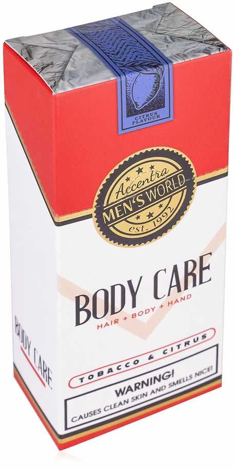 Accentra 270ml 3in1 hair, body & hand wash CIGARETTE in dispenser