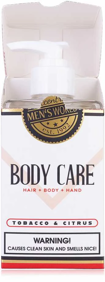 Accentra 270ml 3in1 hair, body & hand wash CIGARETTE in dispenser