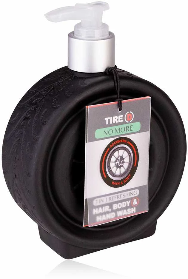Accentra 320ml 3in1 hair, body & hand wash WHEEL in dispenser