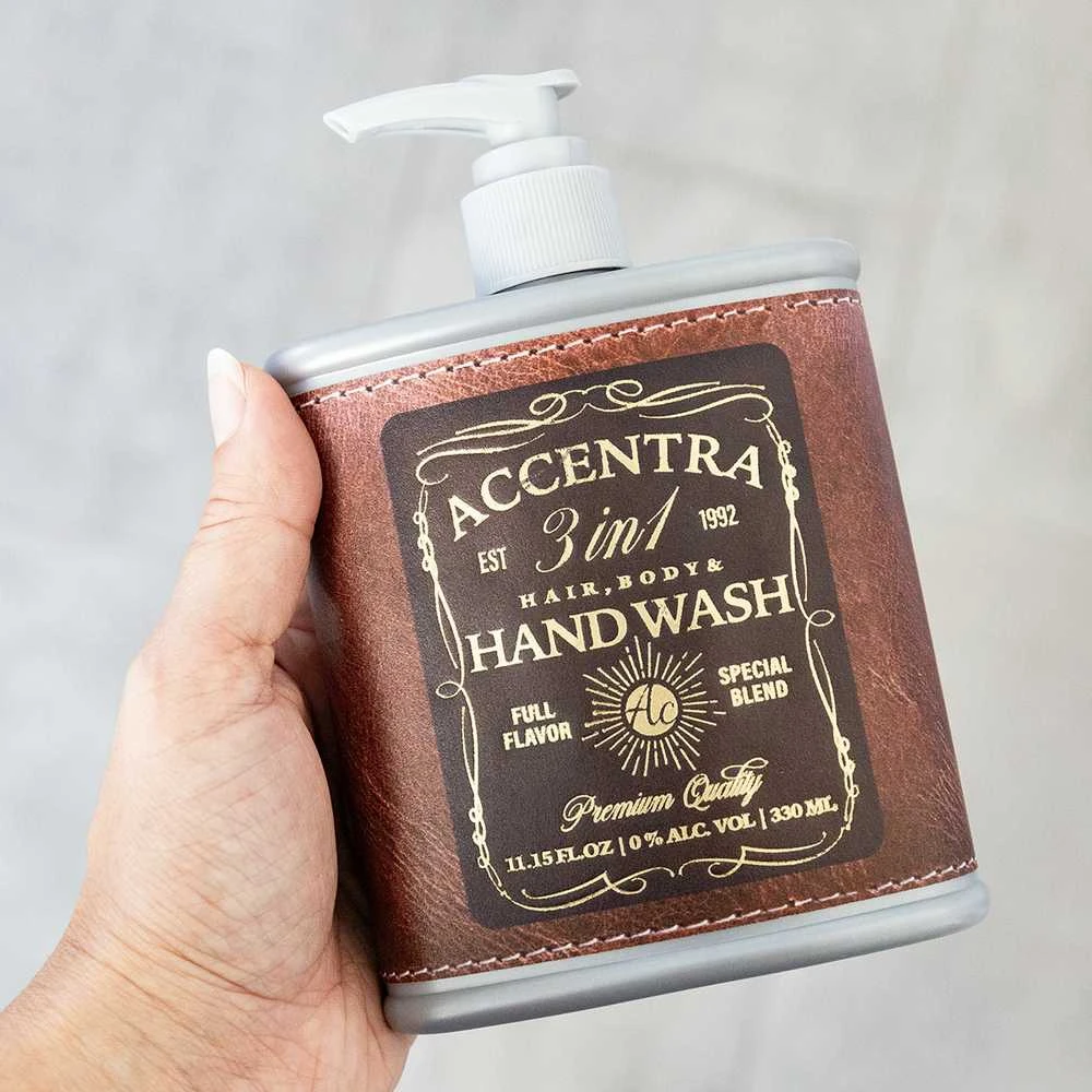 Accentra 330ml 3in1 hair, body & hand wash SPECIAL BLEND in dispenser