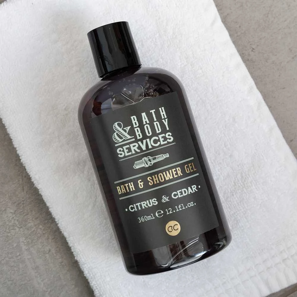 Accentra Vonios ir dušo gelis „BATH & BODY SERVICES“ (360 ml)