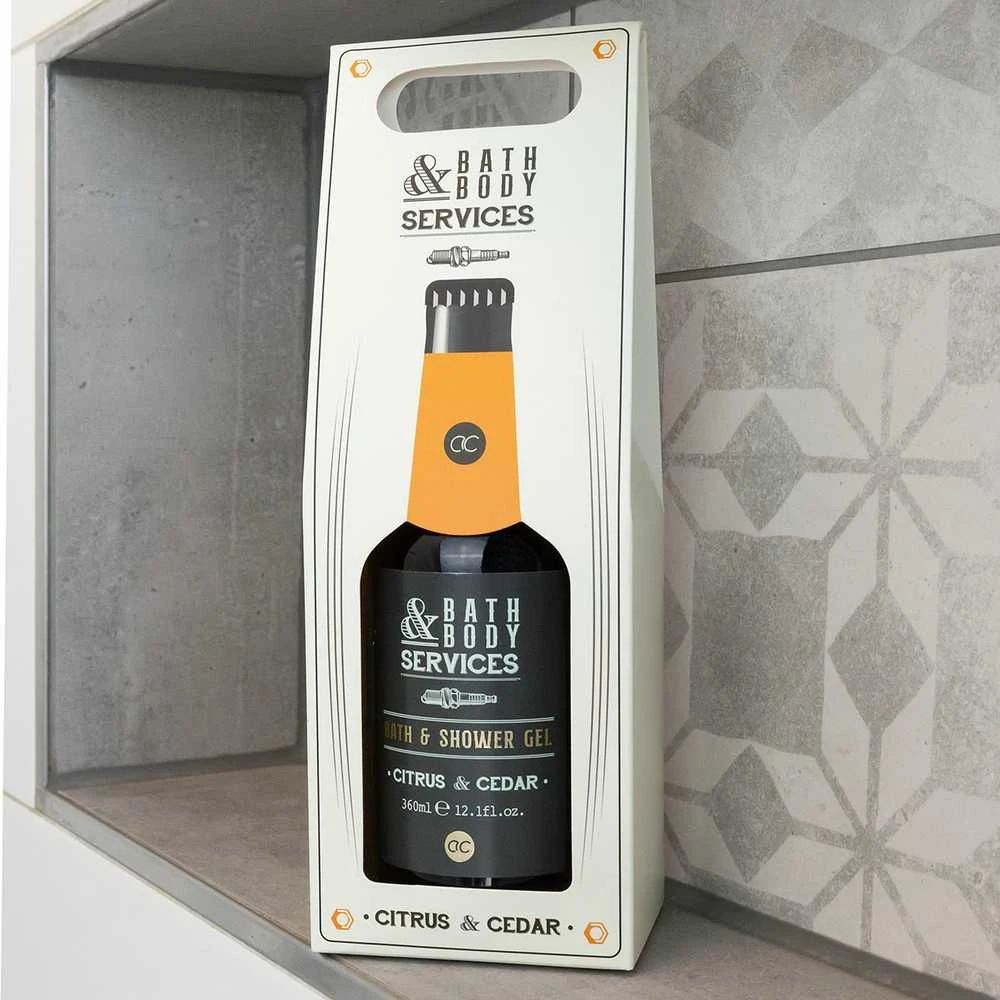 Accentra Vonios ir dušo gelis „BATH & BODY SERVICES“ (360 ml)
