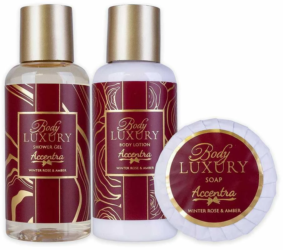 Accentra Vonios rinkinys BODY LUXURY kosmetinėje