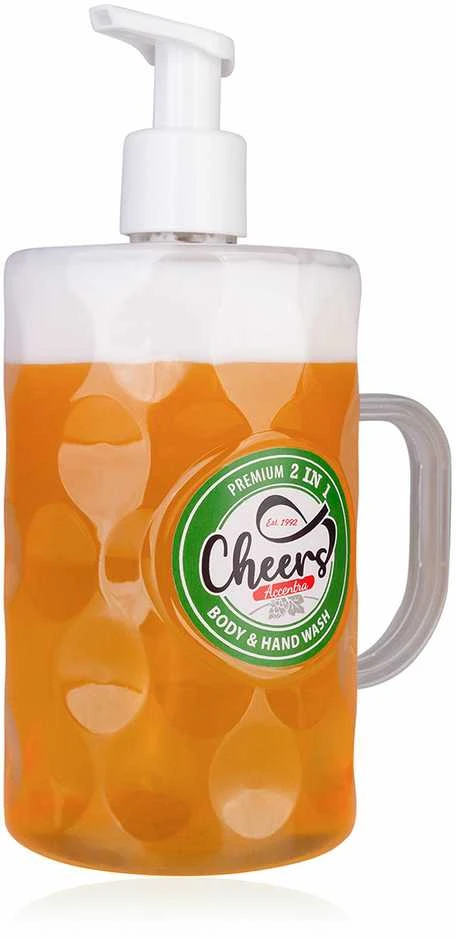 2 in 1 kūno ir rankų prausiklis „CHEERS“ (720 ml)