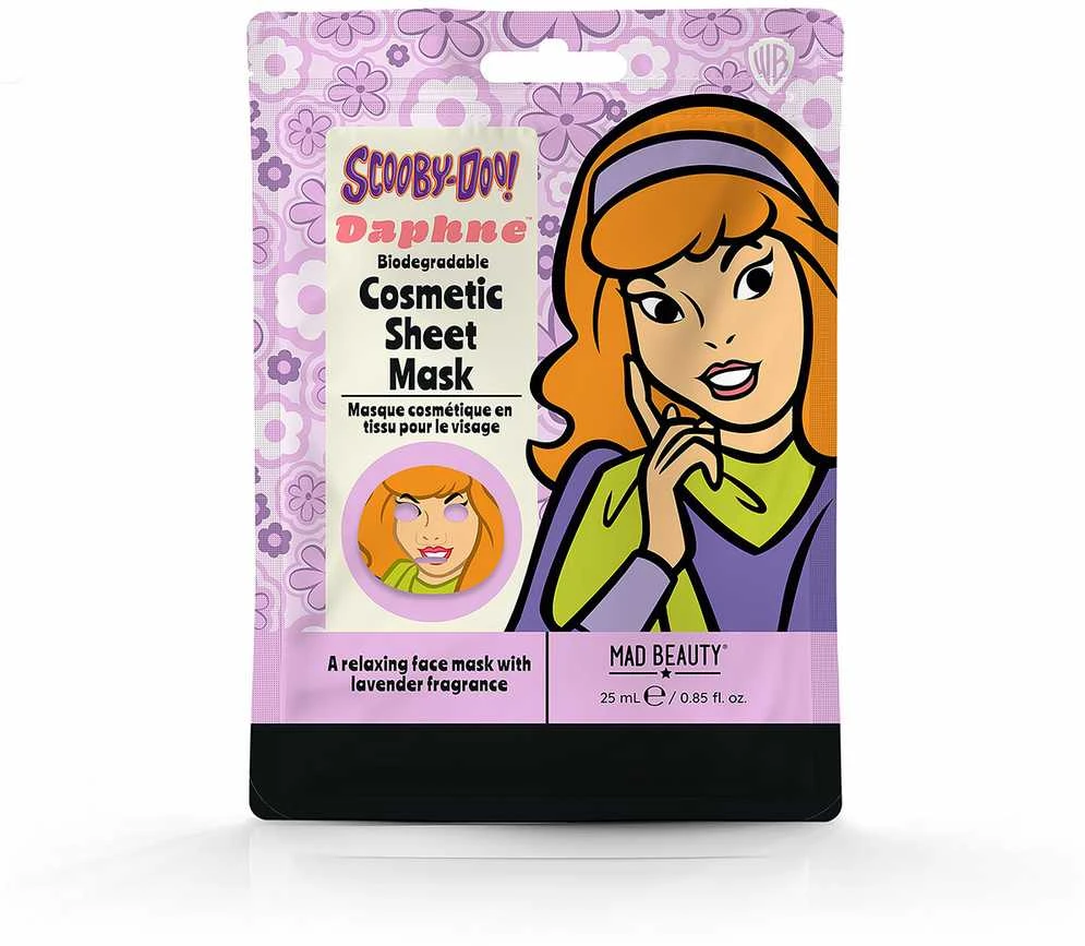 Mad Beauty Scooby Doo Cosmetic Sheet Mask Collection