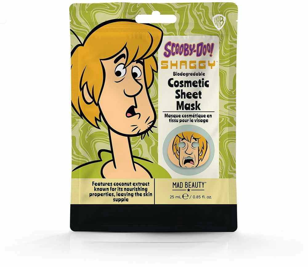 Mad Beauty Scooby Doo Cosmetic Sheet Mask Collection