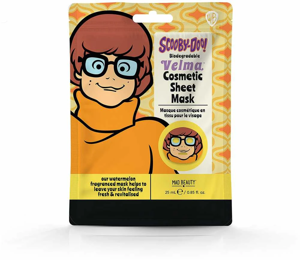 Mad Beauty Scooby Doo Cosmetic Sheet Mask Collection