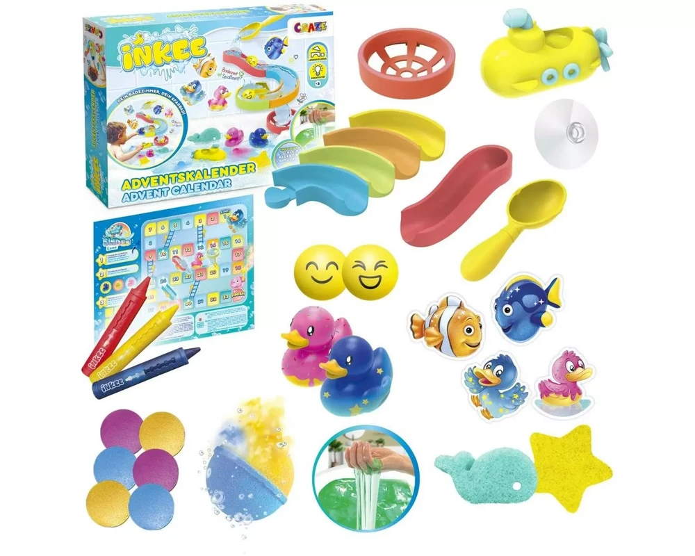 Advento kalendorius Inkee Toys 55-69769 aprašymas - Prekės nuotrauka