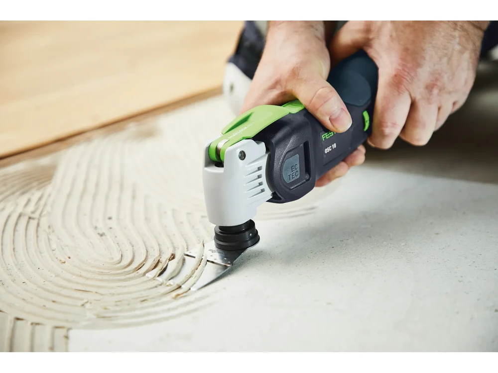 Akumuliatorinis daugiafunkcis pjovimo įrankis Festool OSC 18 E-Basic VECTURO 18 V (be akumuliatoriaus ir pakrovėjo)