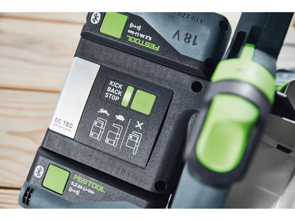 Festool TSC 55 KEB valdymo pultas su Kickback Stop