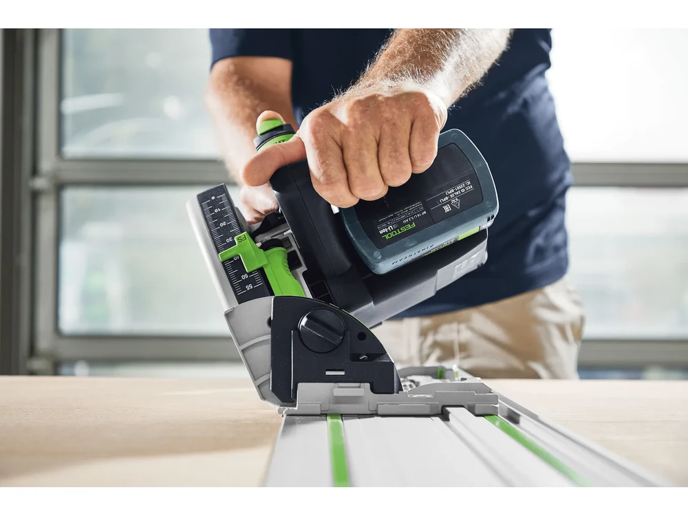 Akumuliatorinis diskinis pjūklas Festool TSC 55 KEB-Basic 18 V (be akumuliatoriaus ir pakrovėjo)
