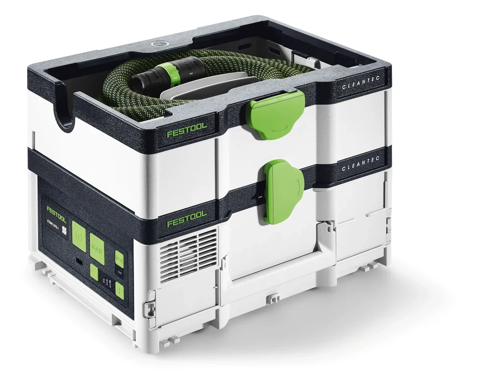 Akumuliatorinis dulkių siurblys Festool CTLC SYS I-Basic CLEANTEC; 18V (be akumuliatoriaus ir pakrovėjo)