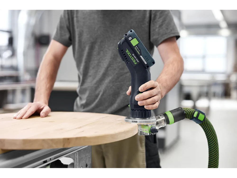 Akumuliatorinis frezeris kraštų apdirbimui Festool OFKC 500 R3 EB-Basic