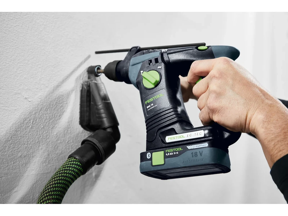 Akumuliatorinis perforatorius Festool BHC 18-Basic; 18 V; (be akumuliatoriaus ir pakrovėjo)