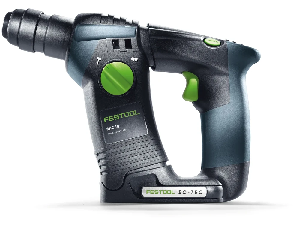 Akumuliatorinis perforatorius Festool BHC 18-Basic; 18 V; (be akumuliatoriaus ir pakrovėjo)