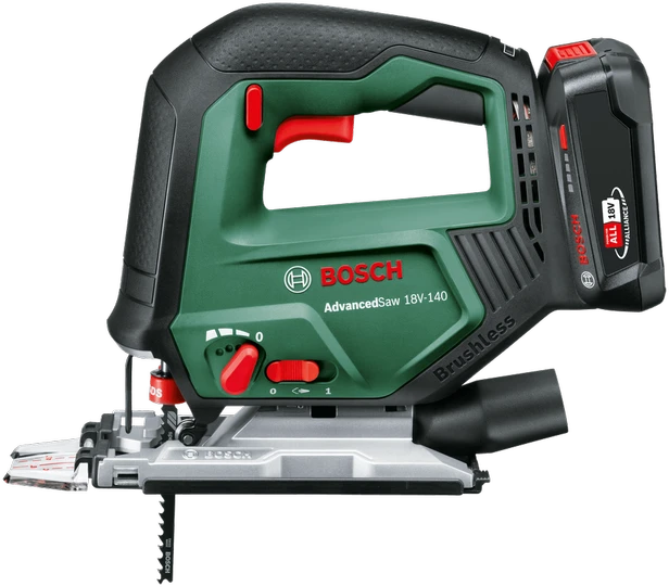 Bosch AdvancedSaw 18V-140 akumuliatorinis siaurapjūklis