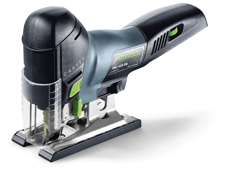 Festool PSC 420 EB siaurapjūklis su apsauginiu gaubtu