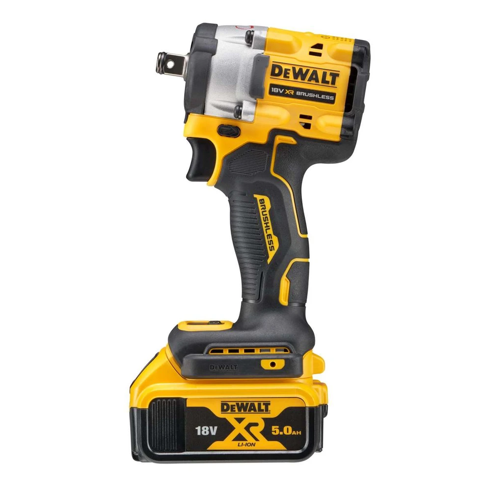 Akumuliatorinis smūginis veržliasukis DeWalt DCF921P2LRT-XJ; 18 V; 2x5,0 Ah akum.