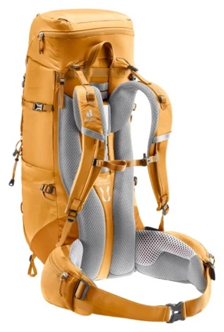 Deuter Aircontact Lite 40+10 turistinė kuprinė, geltona