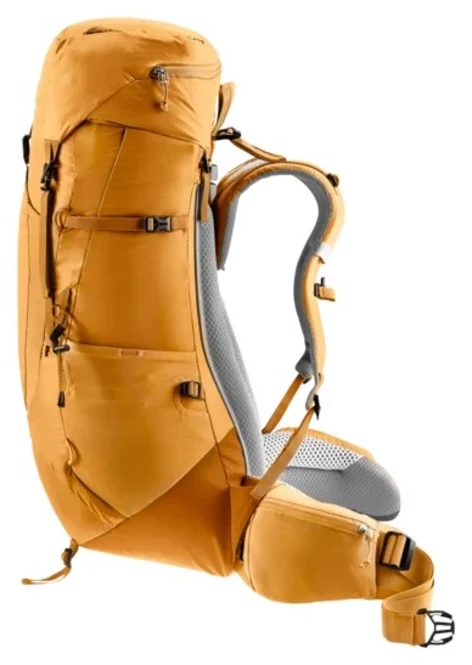 Deuter Aircontact Lite 40+10 turistinė kuprinė, geltona
