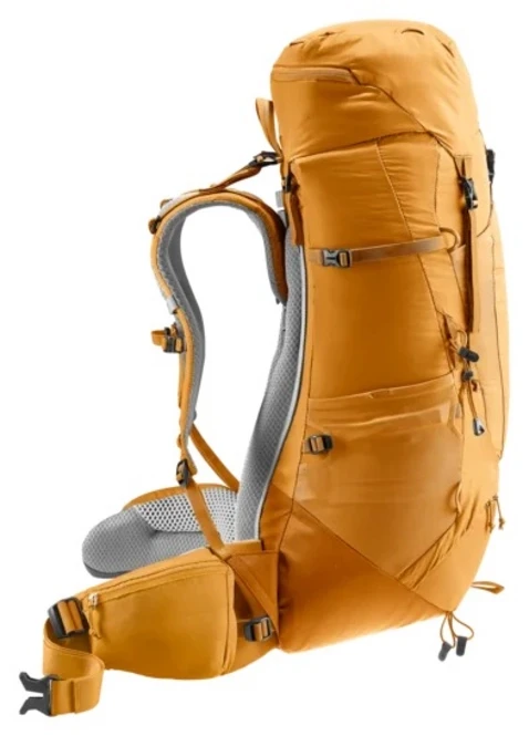 Deuter Aircontact Lite 40+10 turistinė kuprinė, geltona
