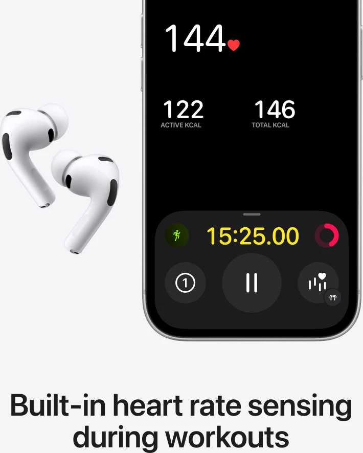 Apple AirPods Pro 3 - MFHP4ZM / A, modelis - MFHP4ZM/A, žema kaina