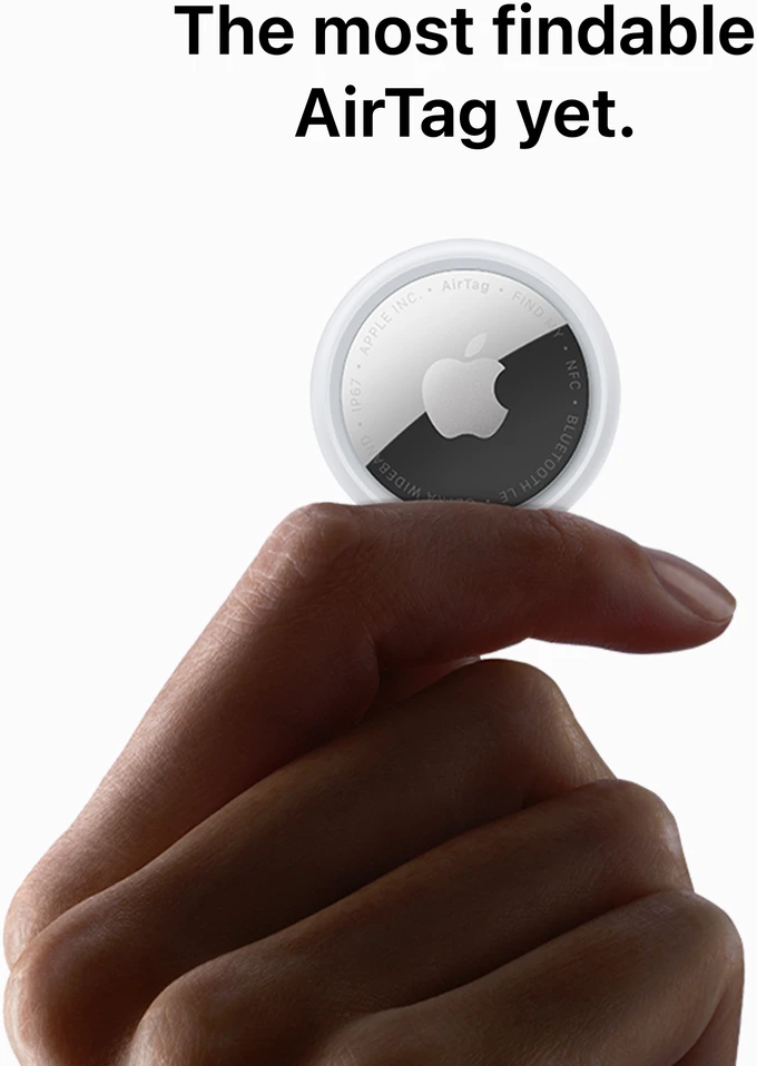 Apple AirTag (1 Pack) (2nd gen) - MFE94ZM/A