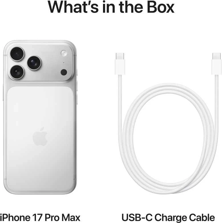 Apple iPhone 17 Pro Max 256GB Silver - MFYM4HX/A