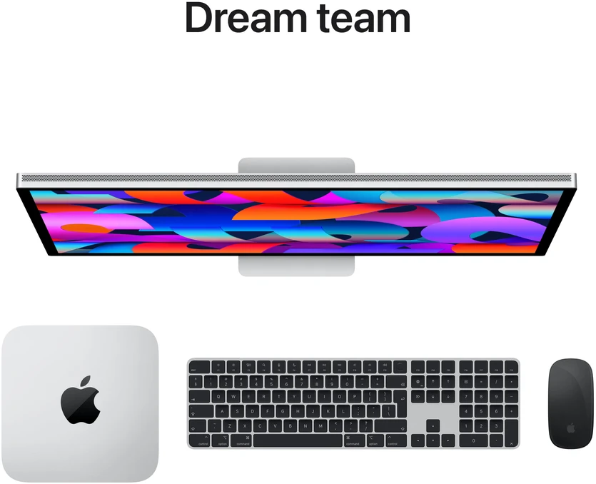 Apple Studio Display - Nano-texture glass - Tilt-adjustable stand - MFF14Z/A