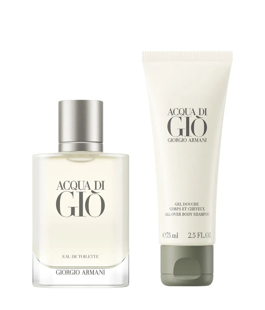 Kvepalų rinkinys vyrams Giorgio Armani Acqua di Gio Pour Homme (EDT, 50 ml + dušo želė, 75 ml)