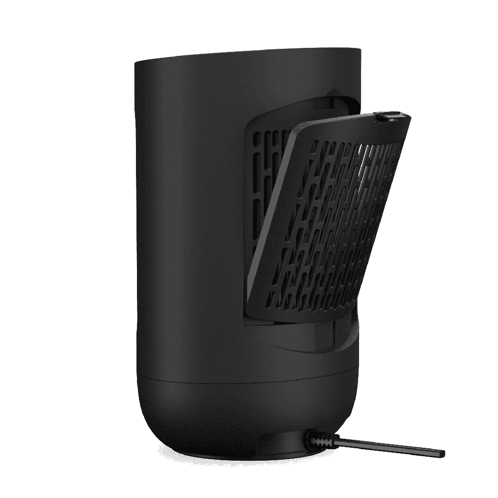 Asmeninis oro šildytuvas Duux Zone Black | 600/900/1500 W | Juodas | IP21