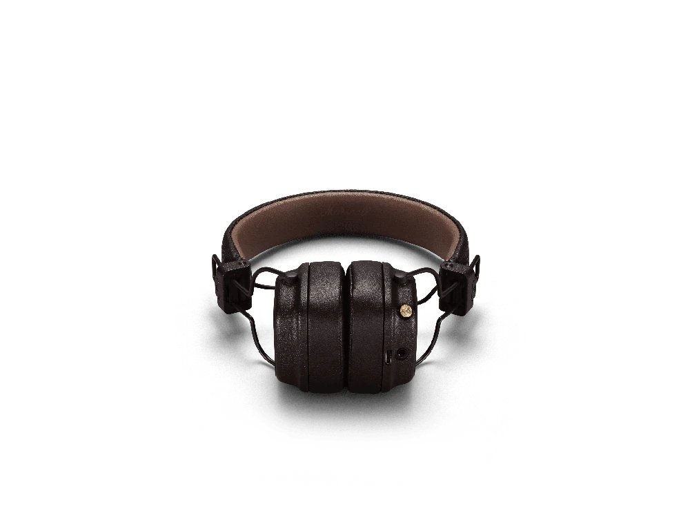 Ausinės Marshall Major IV Bluetooth, Rudos spalvos