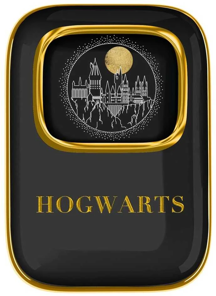 Hogwarts TWS ausinių įkrovimo dėklas su auksiniu logotipu