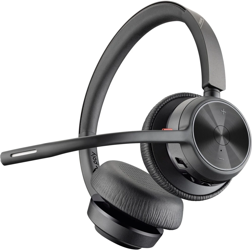 Poly Voyager 4320 UC belaidės ausinės su mikrofonu