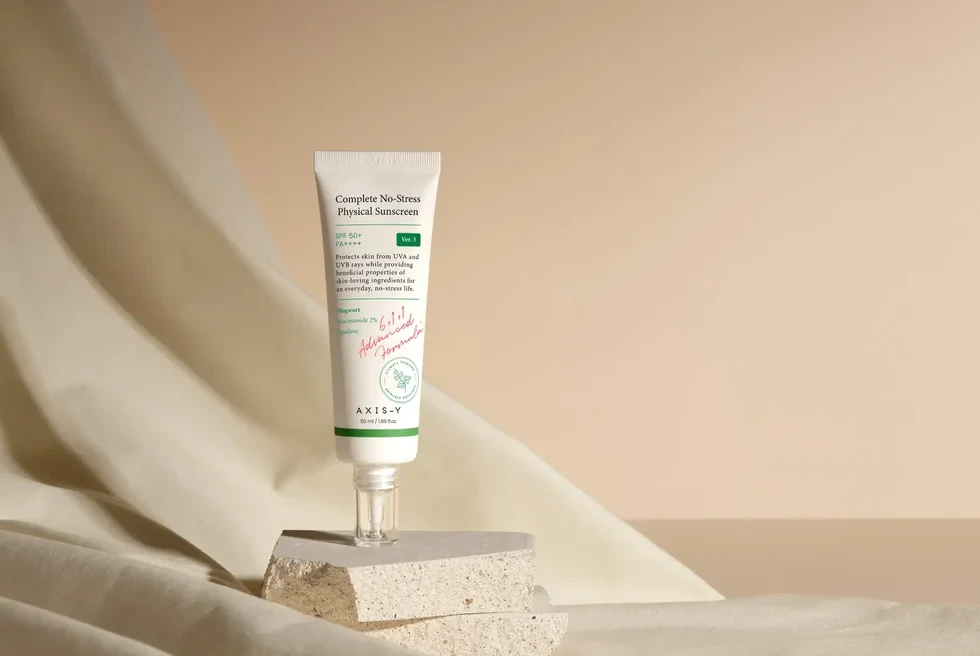 AXIS-Y Complete No-Stress Physical Sunscreen SPF50+ Kremas nuo saulės, 50 ml